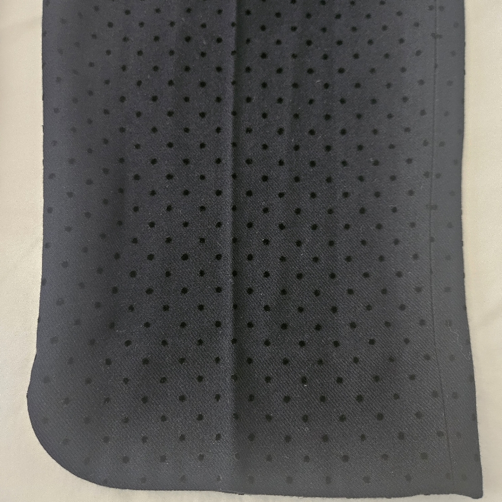 TALBOTS Swiss Dot Tulip Hem "Hampshire" Cropped Pants | SZ 4 - Picture 9 of 11